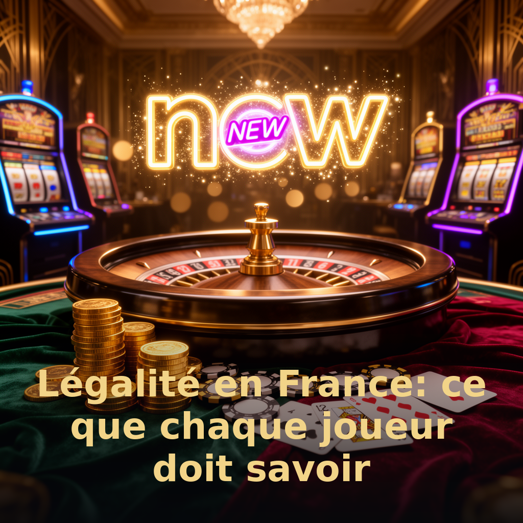Légalité en France: ce que chaque joueur doit savoir
